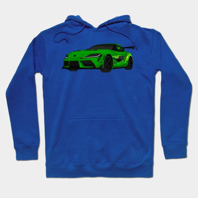 SUPRA GREEN Hoodie by VENZ0LIC